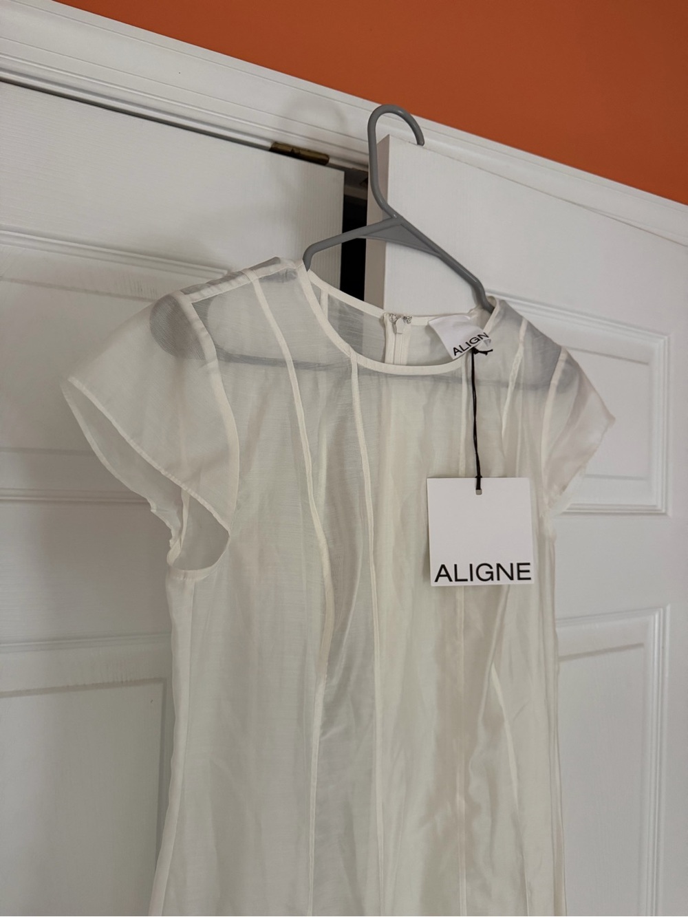 ALIGNE Carly Sheer Maxi Dress NWT - Picture 9 of 9